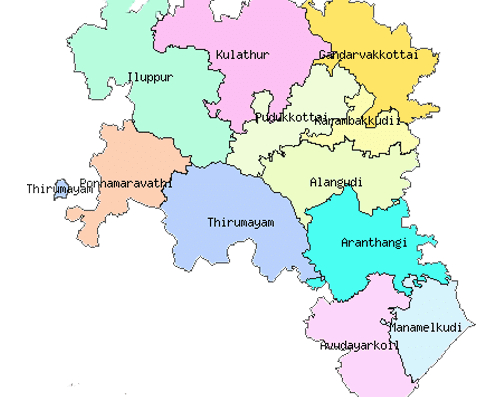 Pudukkottai Taluks